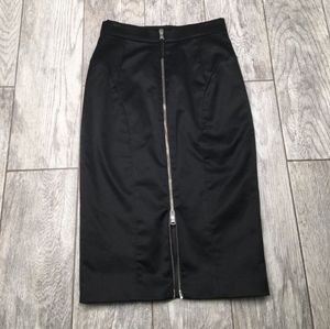Dolce and Gabbana zipper pencil skirt
